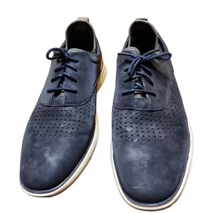 Van Heusen Navy Renny Oxford Size 10M